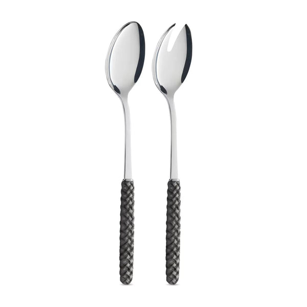Coppia Insalata - Intreccio Nero LD14203C