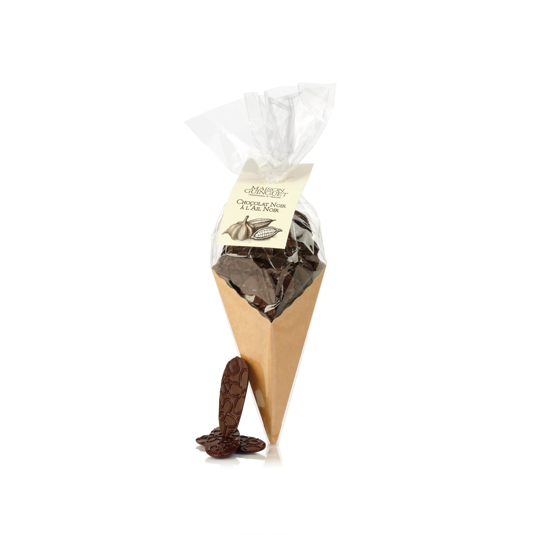 BLACK GARLIC CONE FROM GERS