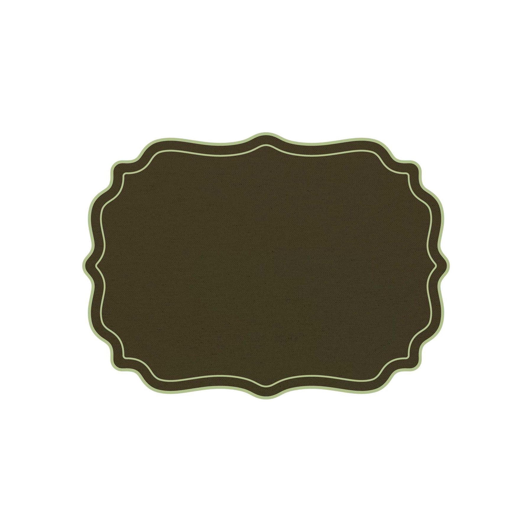Tovaglietta con bordo in pizzo