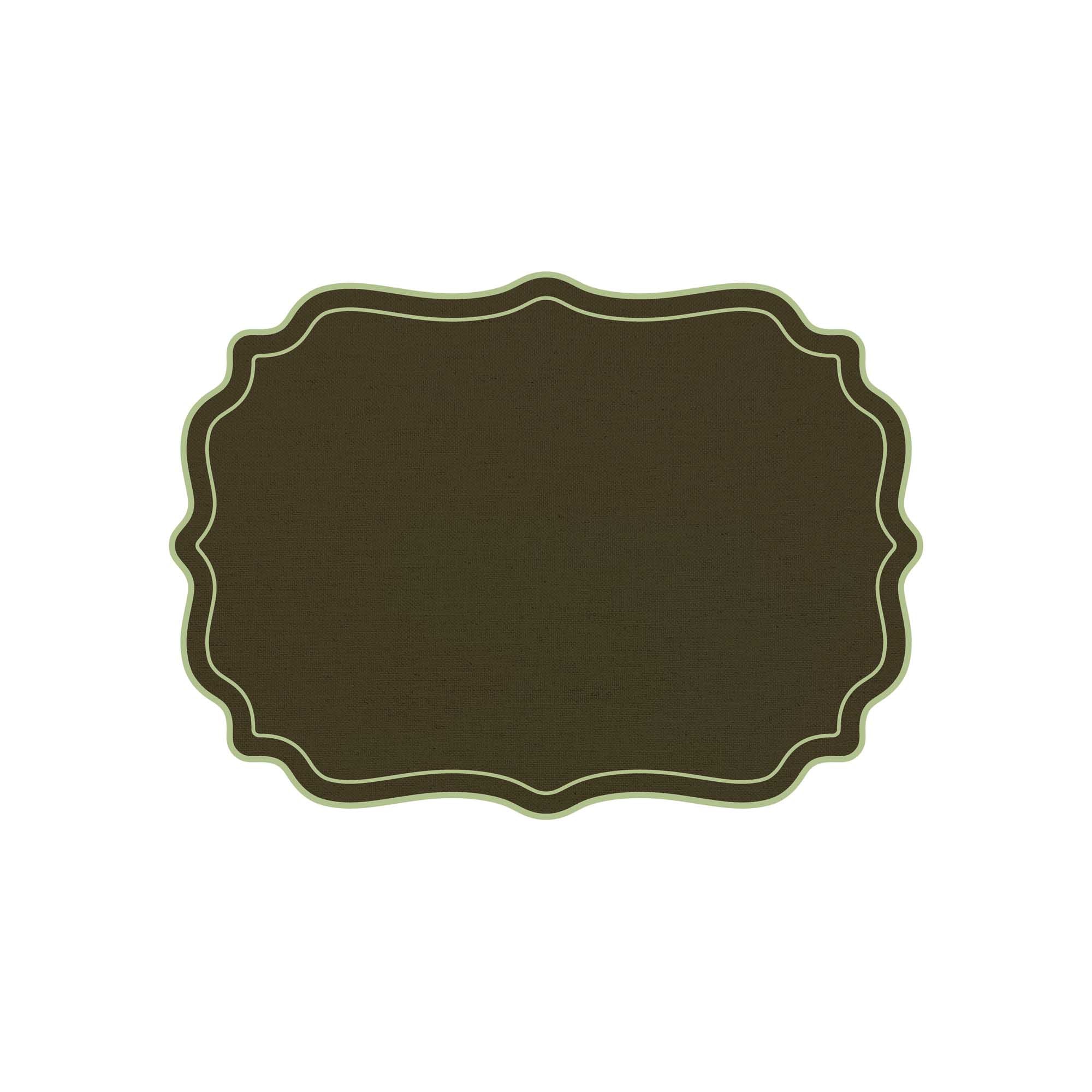 Tovaglietta con bordo in pizzo