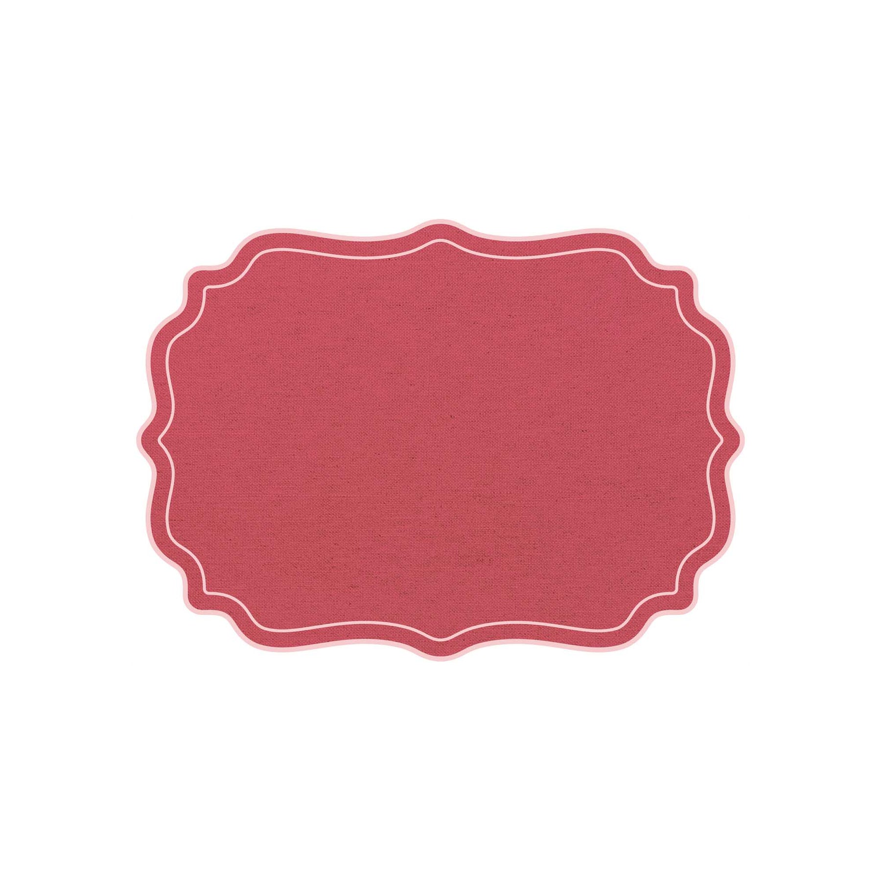 Tovaglietta con bordo in pizzo