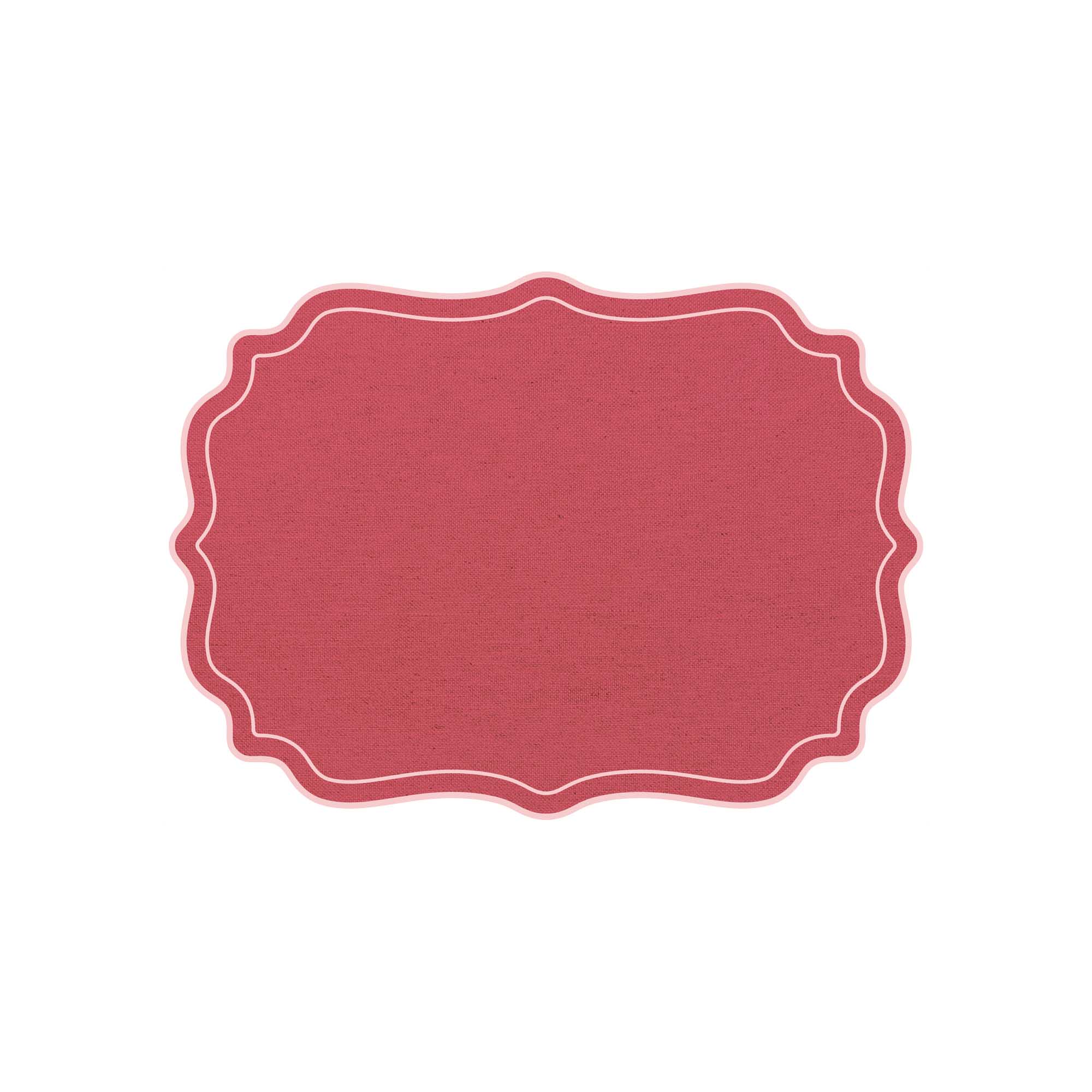 Tovaglietta con bordo in pizzo