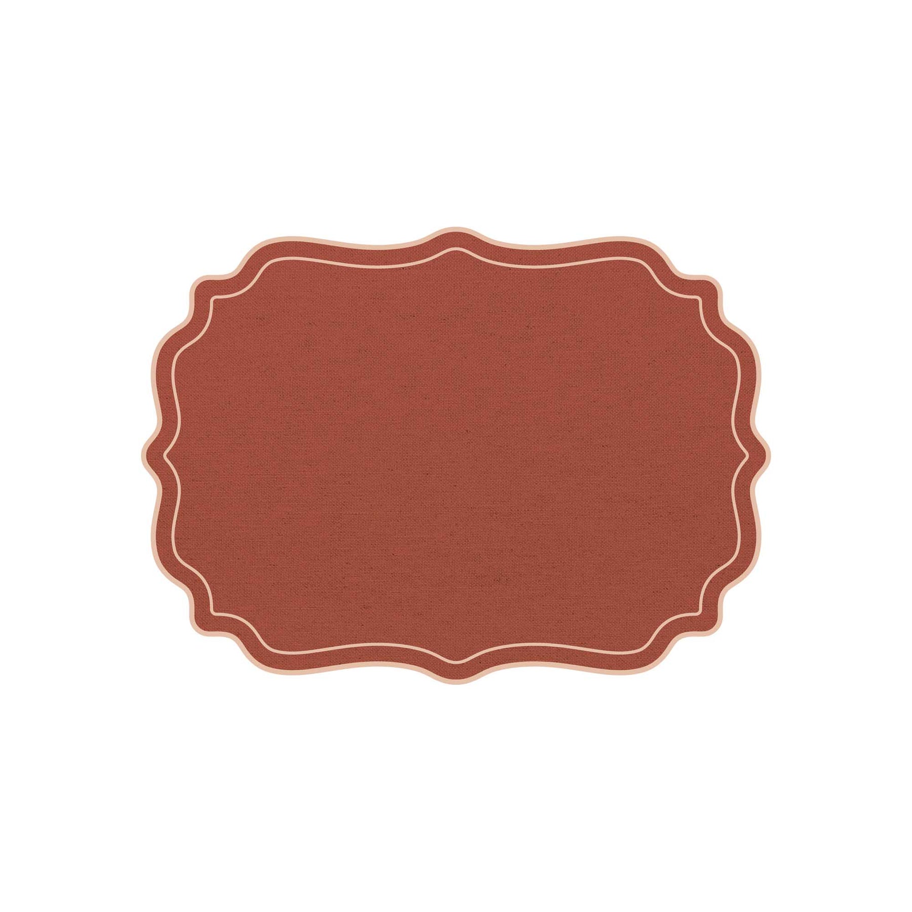 Tovaglietta con bordo in pizzo