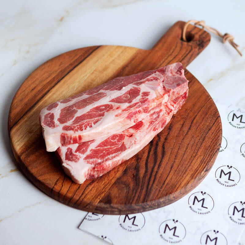 Côte Échine of Bigorre Black Pork