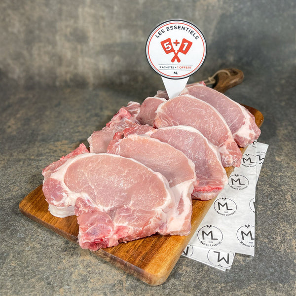 5 + 1 Pork Tenderloin Chops