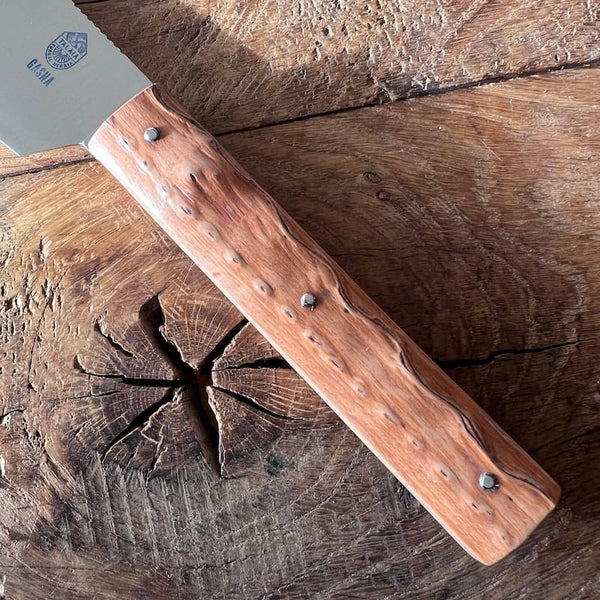 couteau basque a fromage gasna bois néflier 2