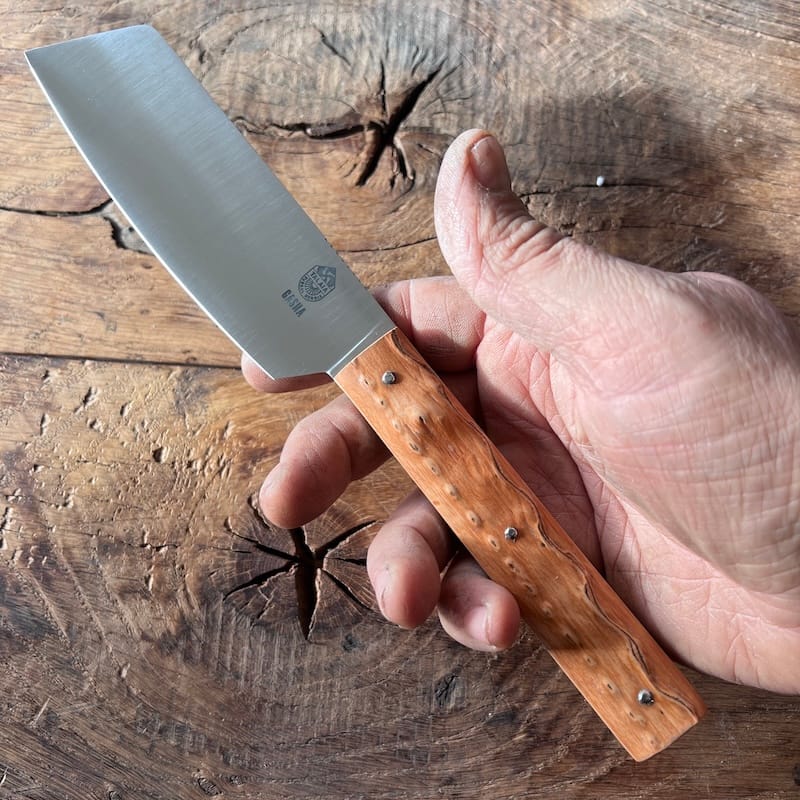 couteau basque a fromage gasna bois néflier 5