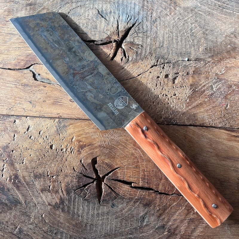 couteau basque de cuisine sukaldia bois néflier 1