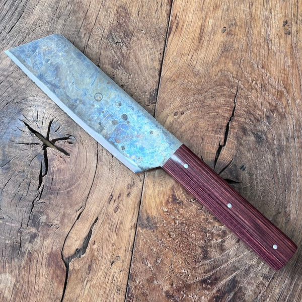 sukaldia couteau basque de cuisine violette