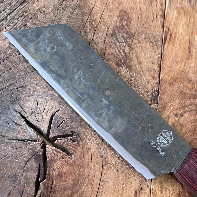 sukaldia couteau basque de cuisine violette