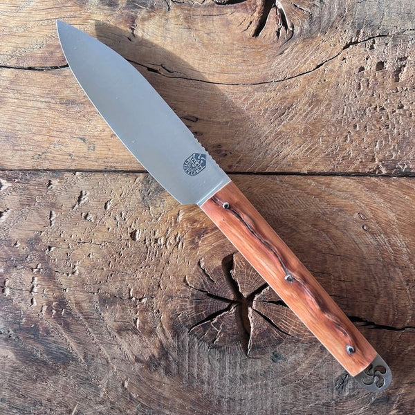 Iraty - couteau de table basque en bois de néflier - coutellerie TALAIA Anglet