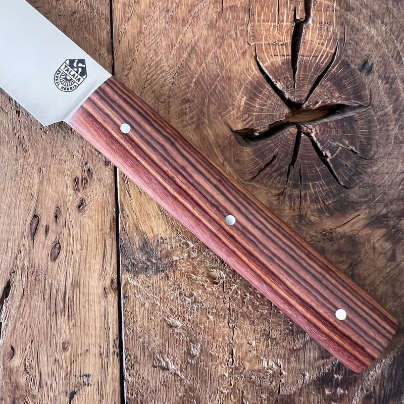 couteau basque de table mahaia bois de violette lame inox coutellerie basque talaia anglet pays basque 2