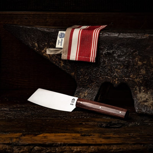 gasna couteau basque à fromage violette