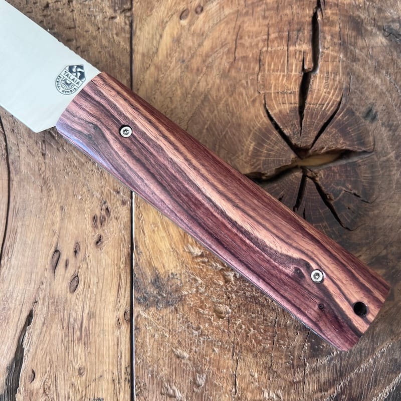 couteau basque handia bois de violette lame inox coutellerie basque talaia anglet pays basque 2