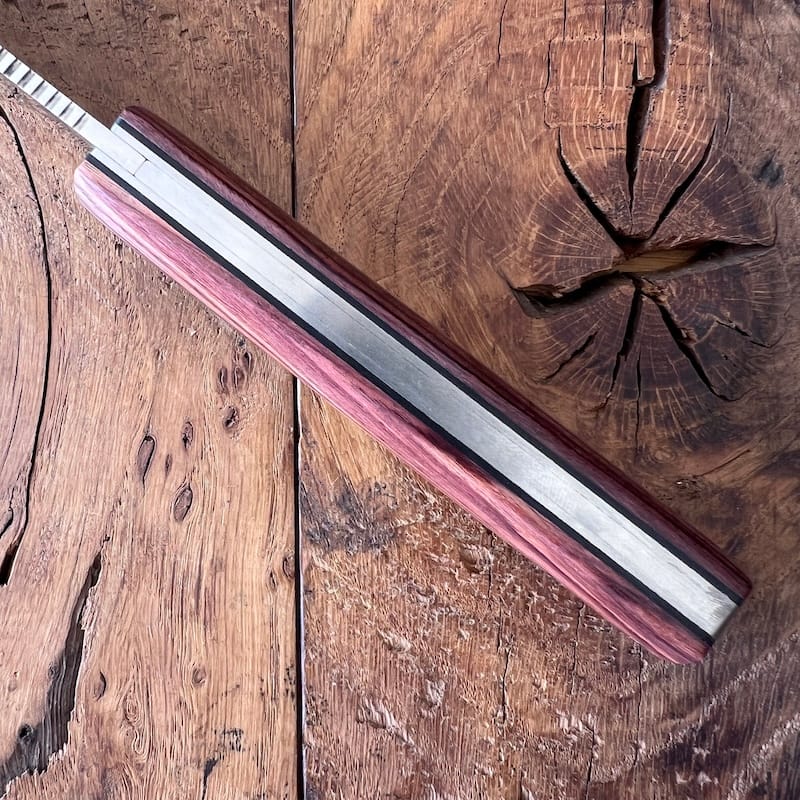 couteau basque handia bois de violette lame inox coutellerie basque talaia anglet pays basque 6