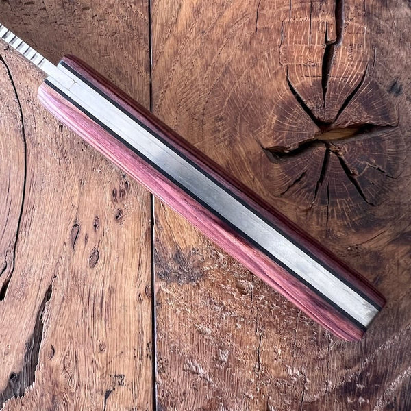 couteau basque handia bois de violette lame inox coutellerie basque talaia anglet pays basque 6