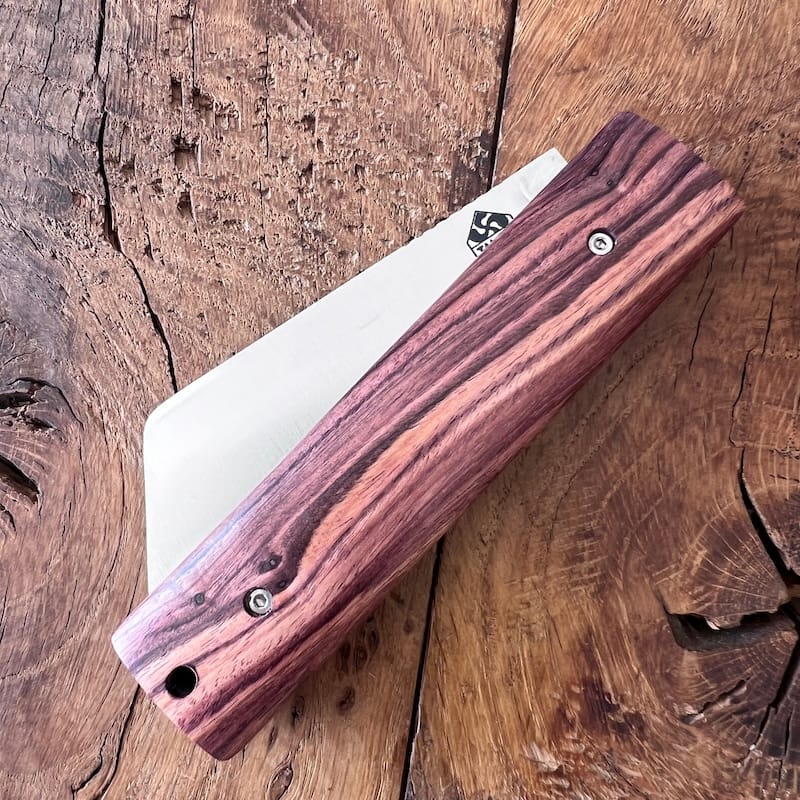 couteau basque handia bois de violette lame inox coutellerie basque talaia anglet pays basque 8