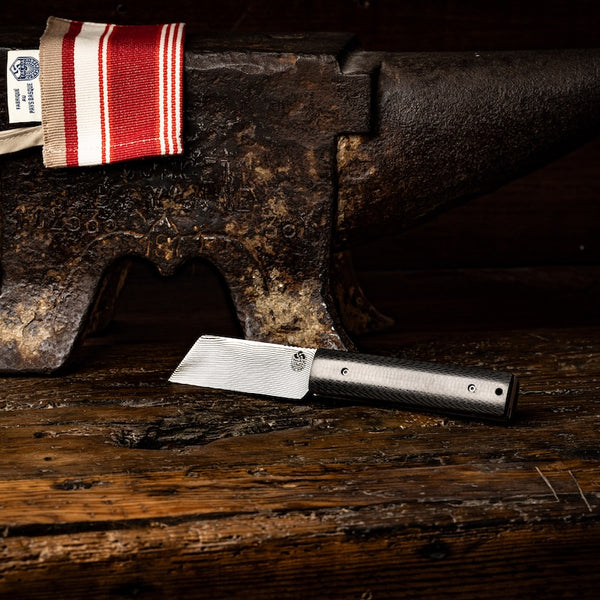 couteau basque handia fibre carbone damas 