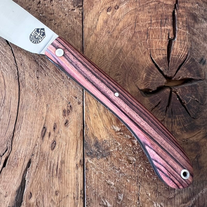couteau basque nafarroa bois de violette lame inox coutellerie basque talaia anglet pays basque 2