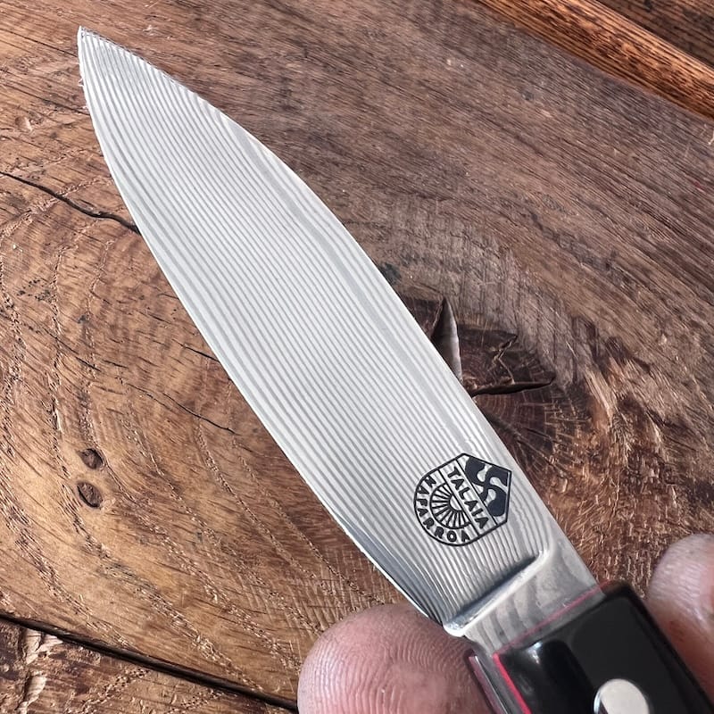couteau basque nafarroa corne de buffle lame damas inox 00007