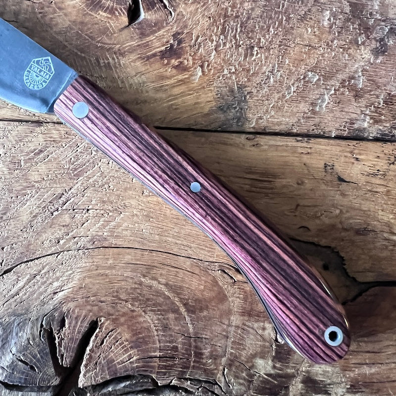 nafarroa couteau basque violette carbone