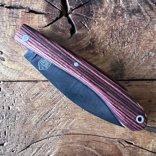 nafarroa couteau basque violette carbone