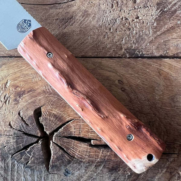 couteau basque pliant handia inox bois néflier 2