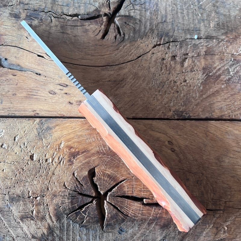 couteau basque pliant handia inox bois néflier 5