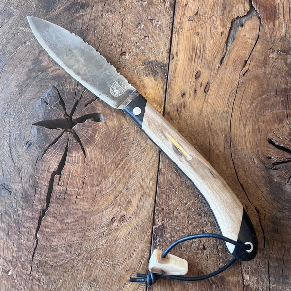 couteau basque talaia couteau du berger nafarroa ivoire ebene carbone 1