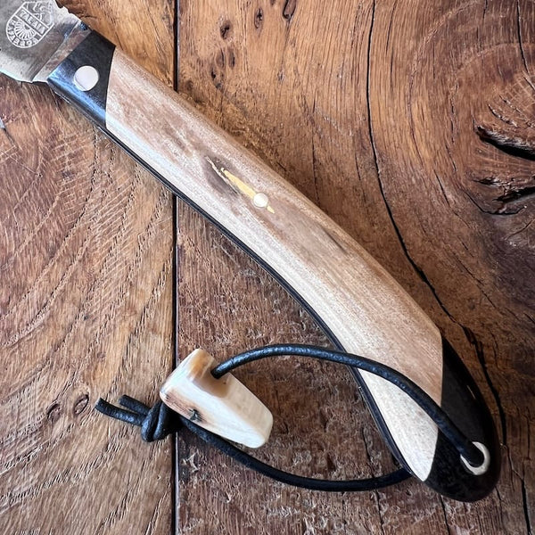 couteau basque talaia couteau du berger nafarroa ivoire ebene carbone 2