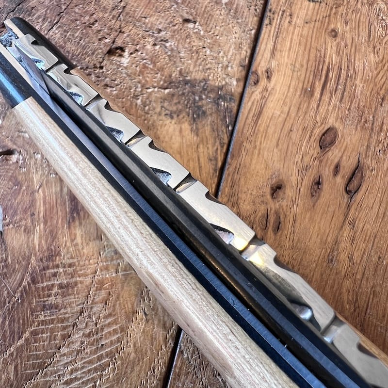 couteau basque talaia couteau du berger nafarroa ivoire ebene carbone 5