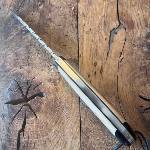 couteau basque talaia couteau du berger nafarroa ivoire ebene carbone 6