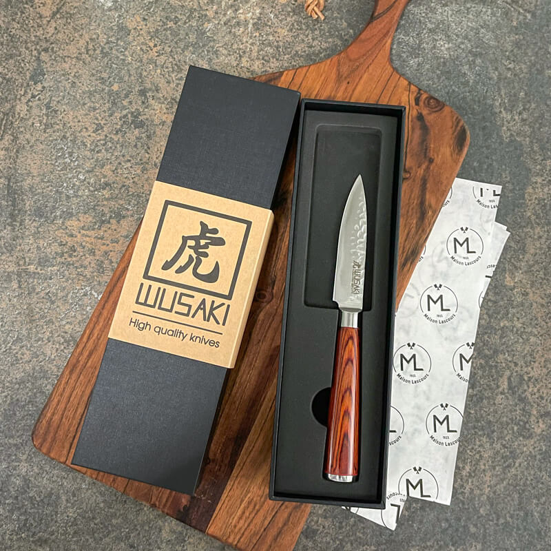 9 cm Pakka Paring Knife - Wusaki