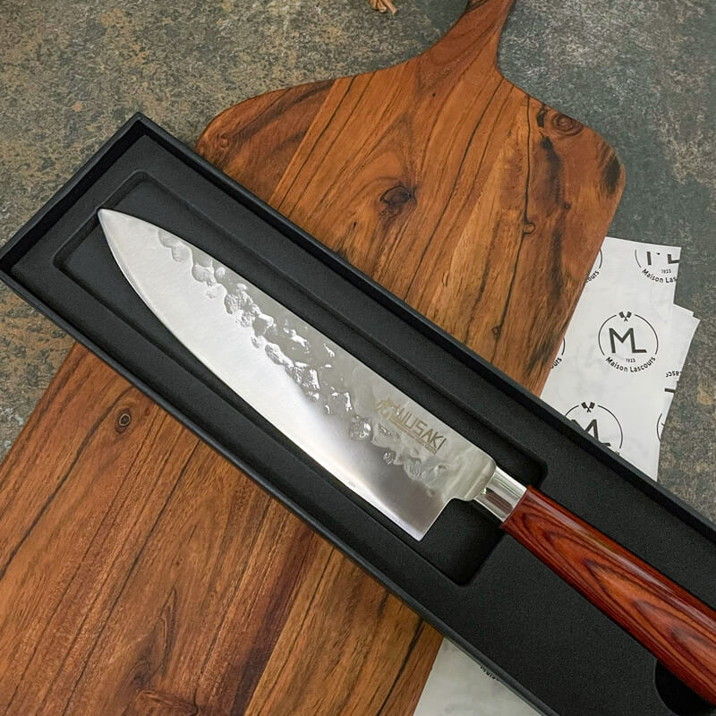 17 cm Pakka Chef Knife - Wusaki