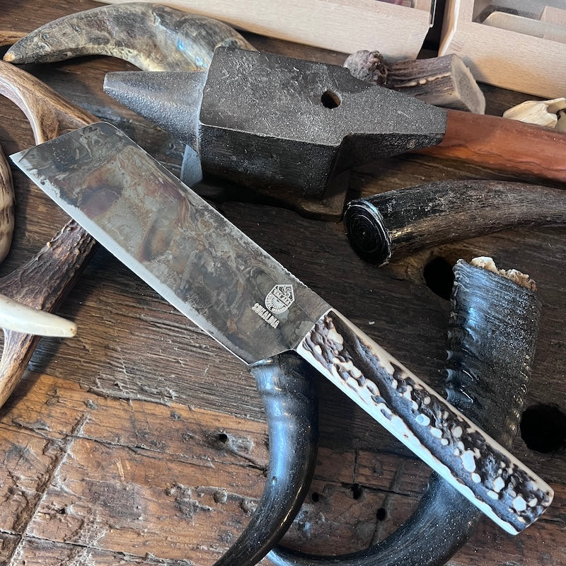 sukaldia couteau de cuisine bois de cerf