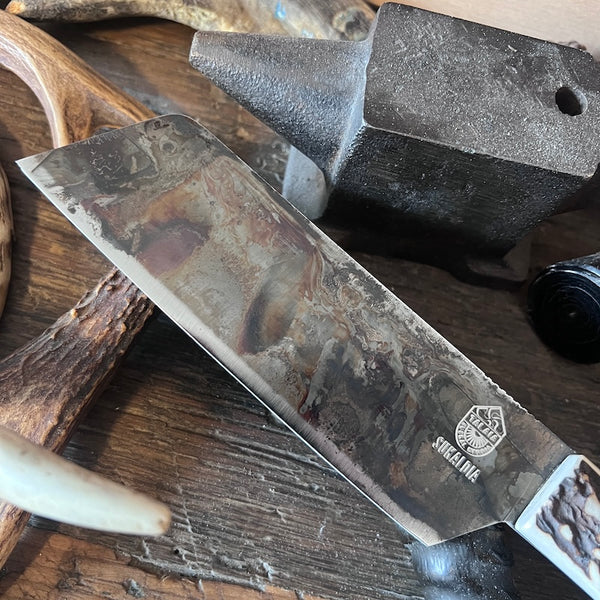 sukaldia couteau de cuisine bois de cerf