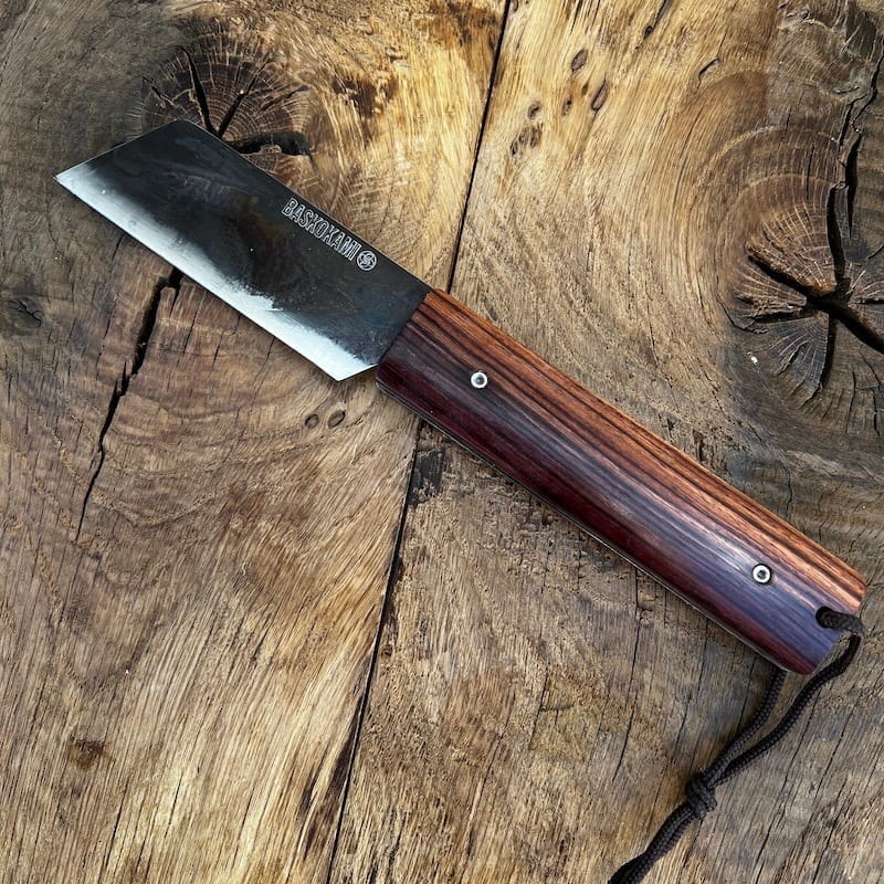 le couteau basque talaia handia en bois de violeta