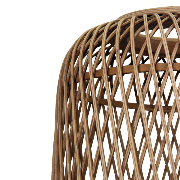 Beige Nature Diagonaal tafellamp met houten details voor een landelijke uitstraling. Een sfeervolle aanvulling op je interieur.