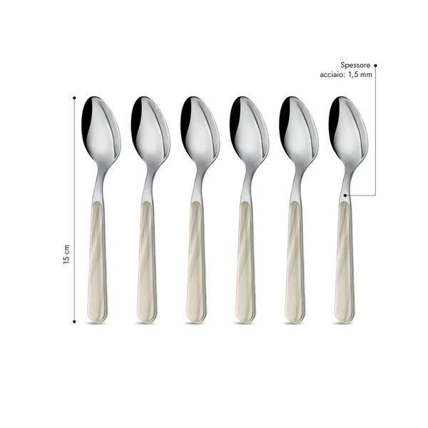6 Coffee Spoons - Ivory Fir BD15500AV