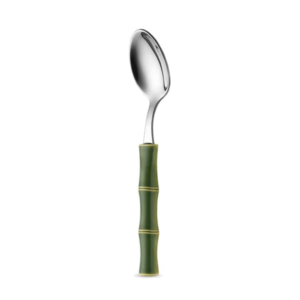 4 Coffee Spoons - Green Bamboo LD14407C