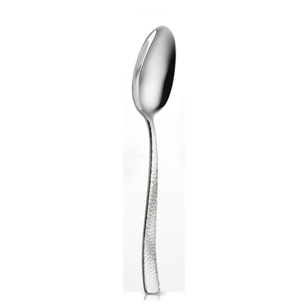 4 Table Spoons - Hammered Steel MT15000
