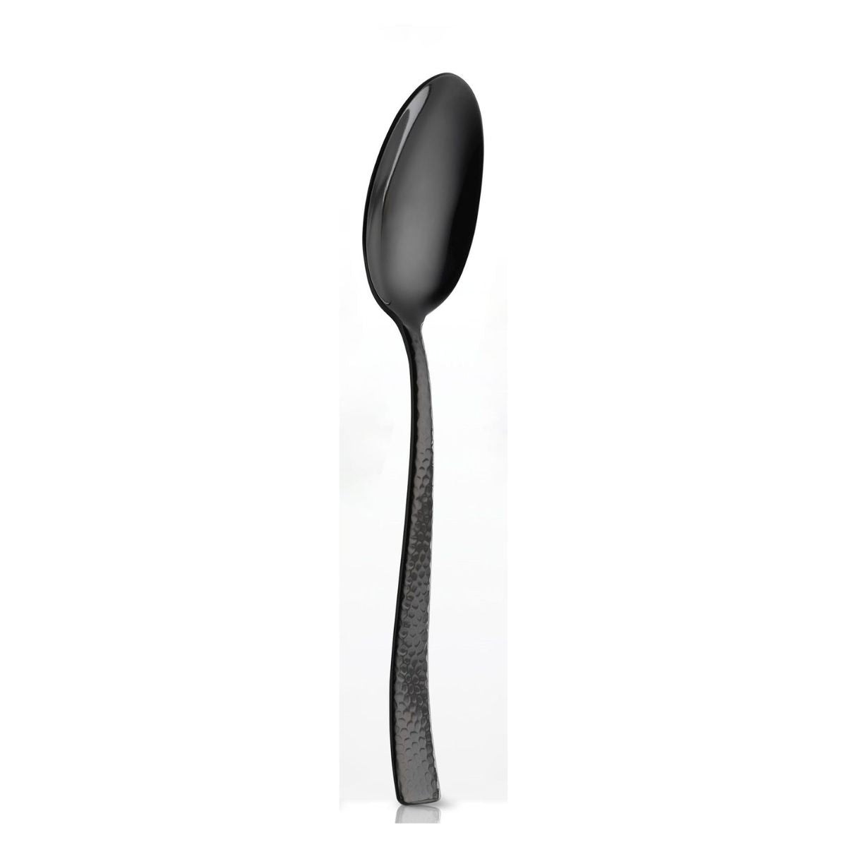 4 Table Spoons - Black Hammered MT15300
