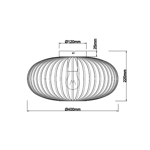 De Curvato plafondlamp in goud heeft een modern design dat elke ruimte opvrolijkt. Hij creëert een warme, stijlvolle sfeer.