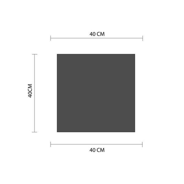 Dimensioni cuscinoi per sedie quadrato sfoderabili con alette o lacci Sitz ARKETICOM (4563005210682)