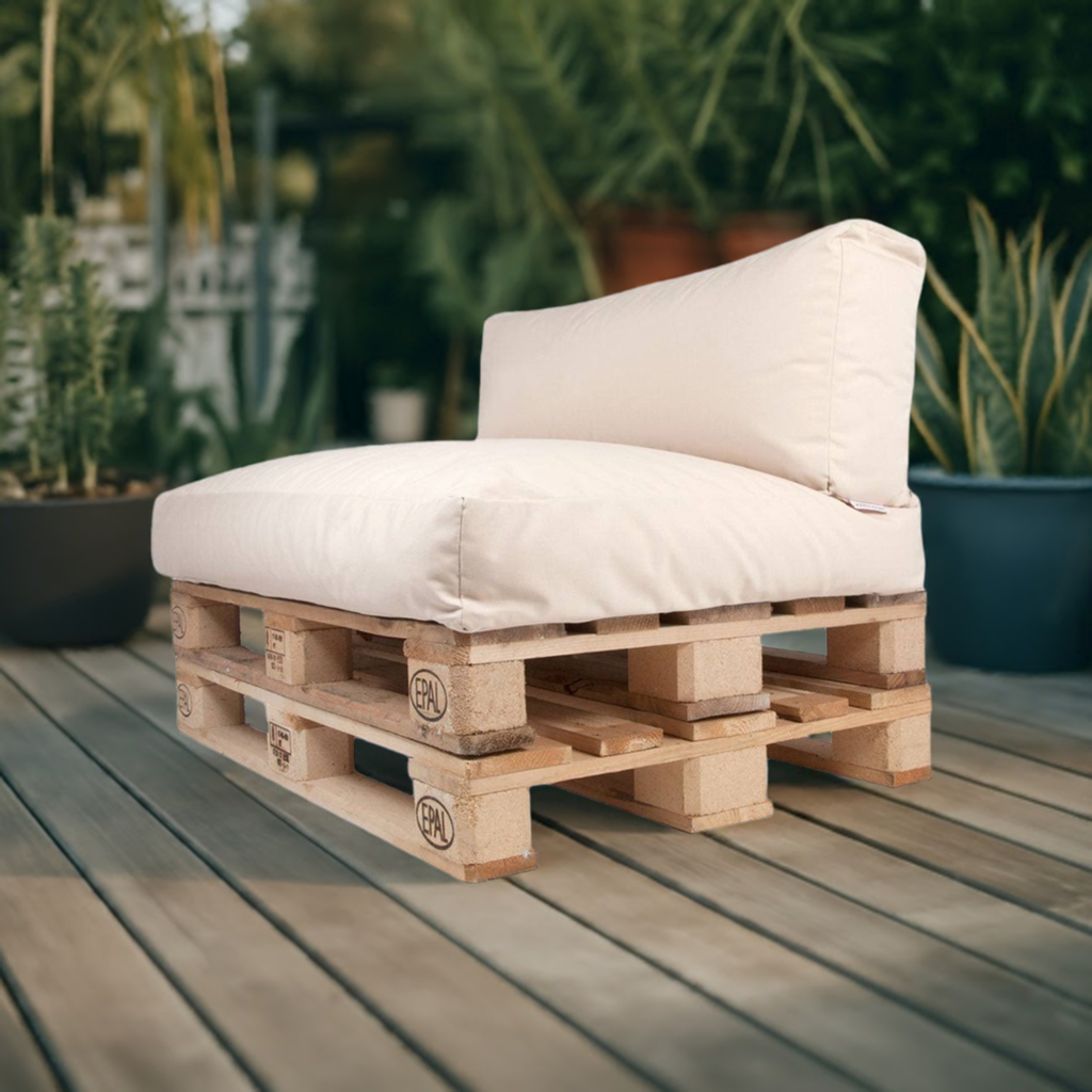 SOFT PALLET, Cuscino Schienale Pallet Morbido per Esterni 120x40, ,  Arketicom