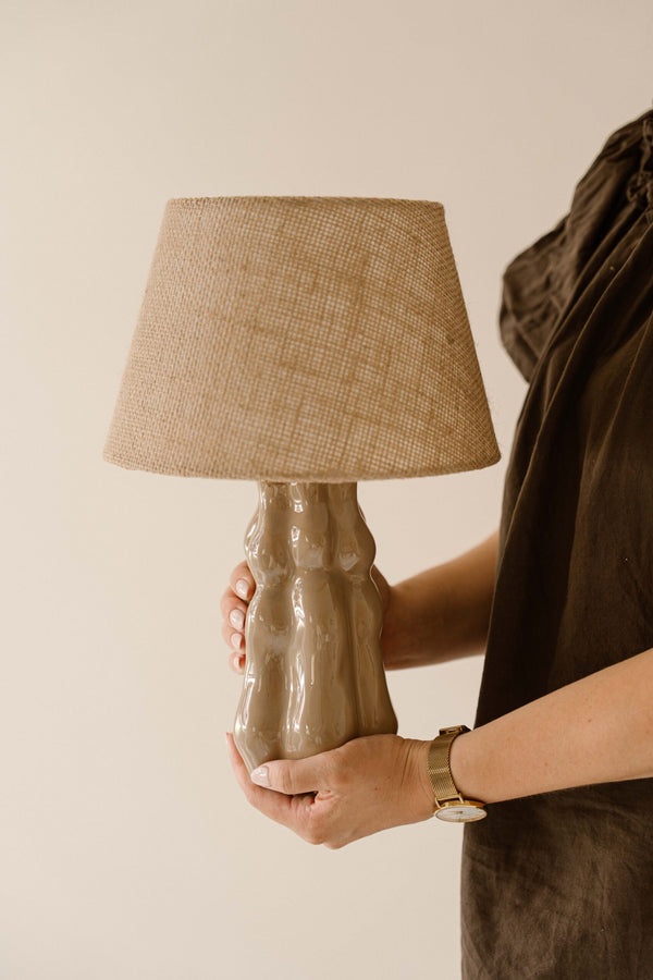 Indore Home - Verde - S - Table Lamp - Beige