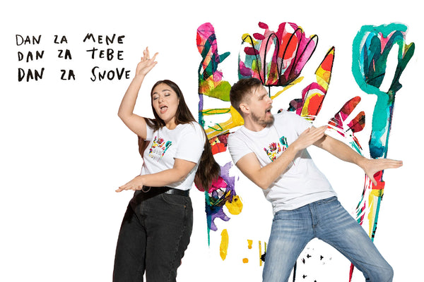 T-SHIRT short sleeve shirt - men's/women's Day for me, day for you...