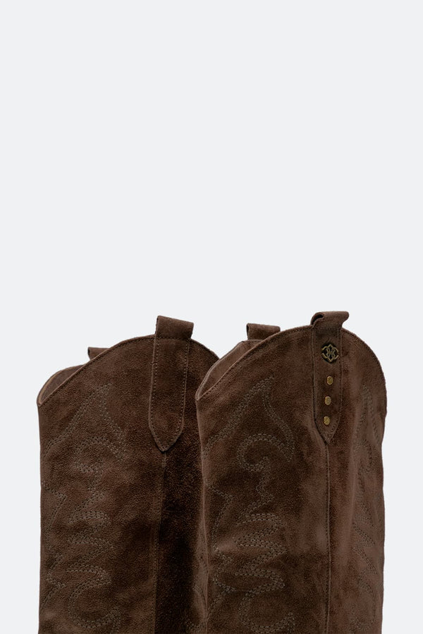 Stivale Texano Dante 100% vera pelle Made in Italy- Barone Firenze