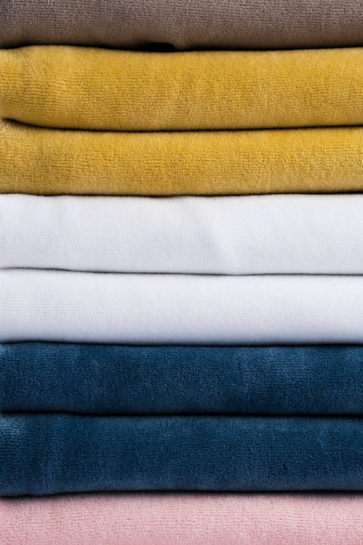 Premium Velour Blanket - Jeans Blue