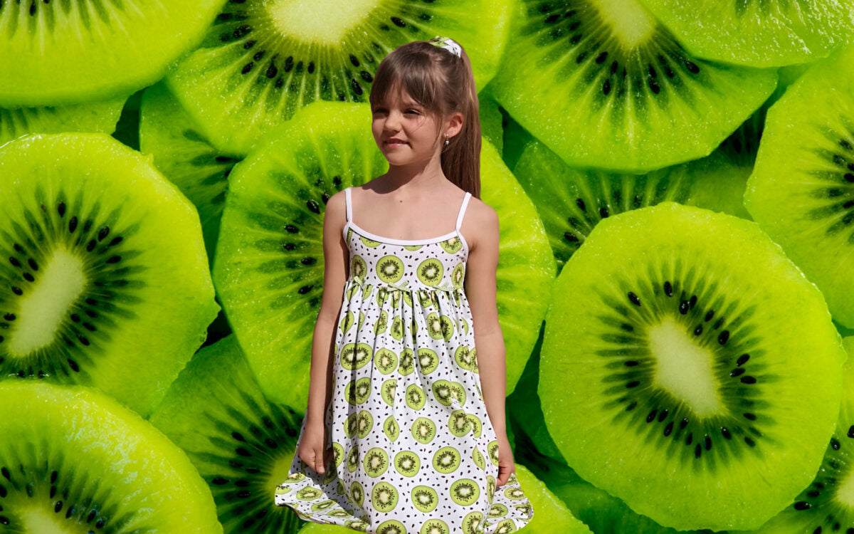 Girls' Dress IKAB KIWI